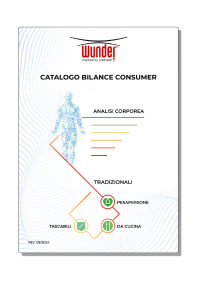 Copertina del catalogo bilance consumer Wunder